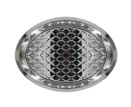 UTILUX BANDEJA 50CM OVAL. ACERO INOX GRB087