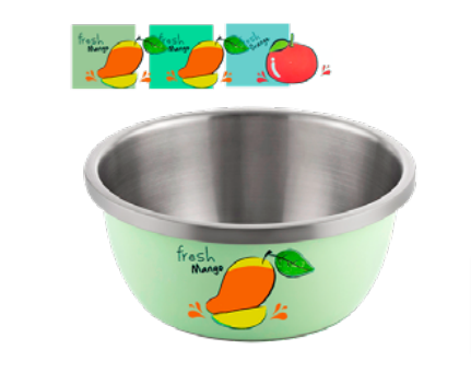 UTILUX BOLW DECORADO 30CM ACERO INOX GRB133