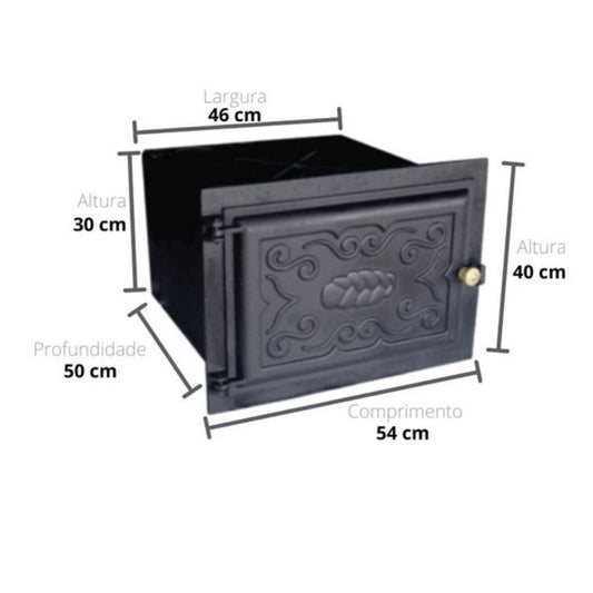HORNO EMPOTRABLE DE HIERRO FUNDIDO