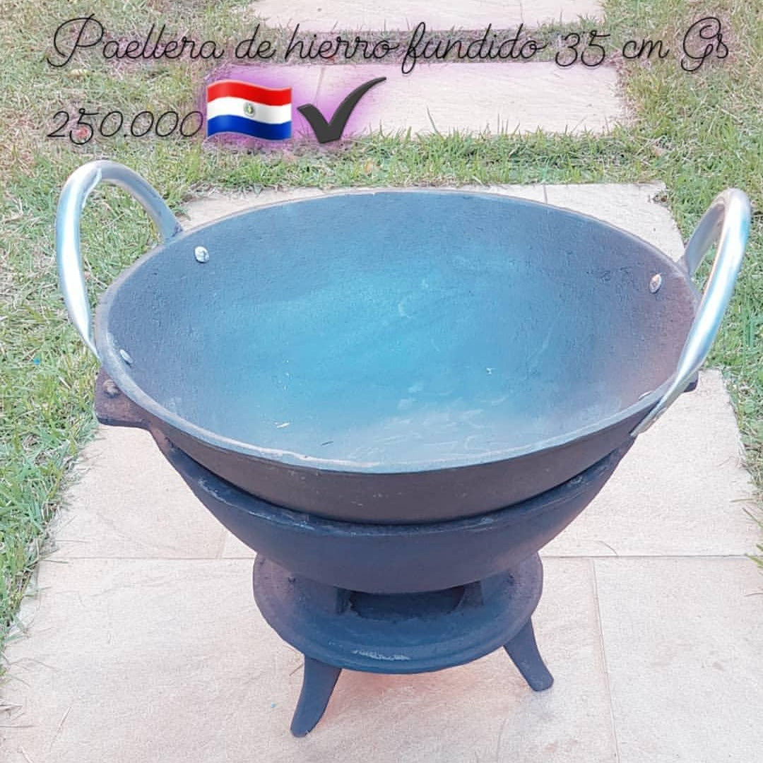 PAELLERA DE HIERRO FUNDIDO