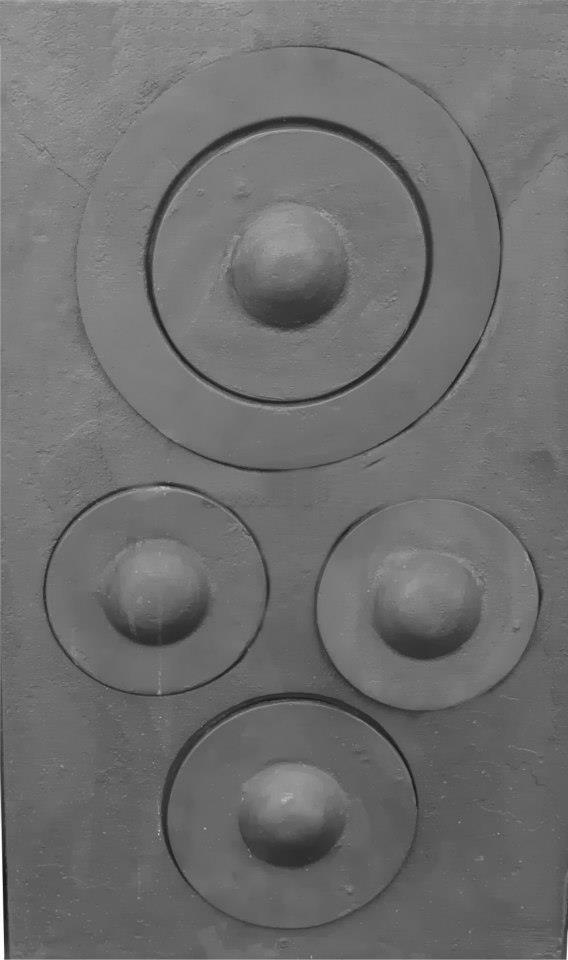 PLANCHAS PARA COCINA A FOGON DE HIERRO FUNDIDO 70X40 CM - 4 HORNALLAS