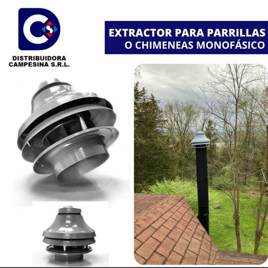EXTRACTOR PARA PARRILLA INDUSTRIAL