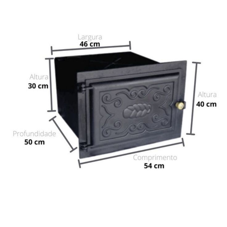 HORNO EMPOTRABLE DE HIERRO FUNDIDO