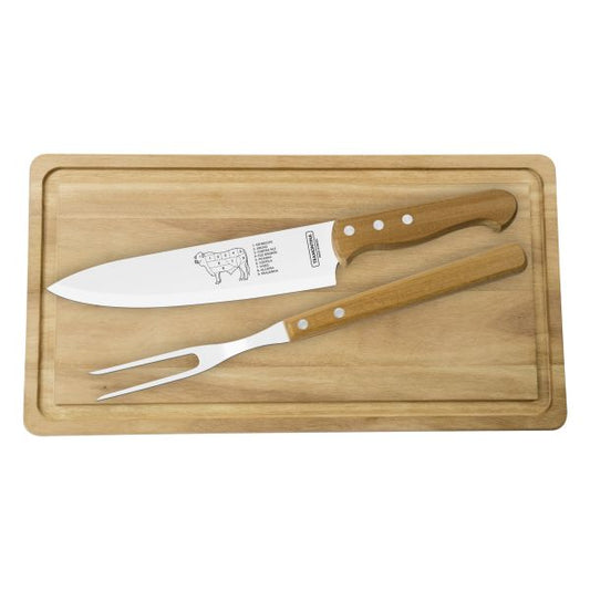 KIT PARA CHURRASCO 3 PIEZAS
