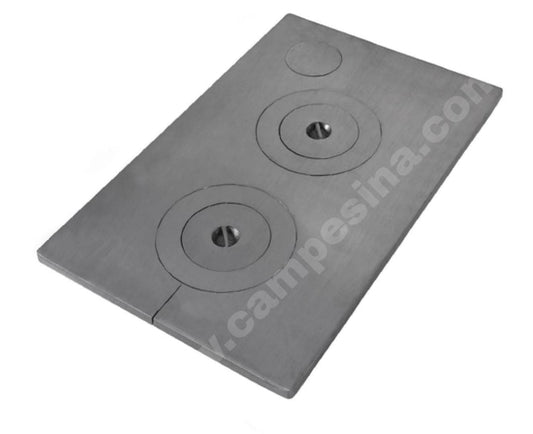PLANCHA PARA FOGON PULIDA 50*80 60*88